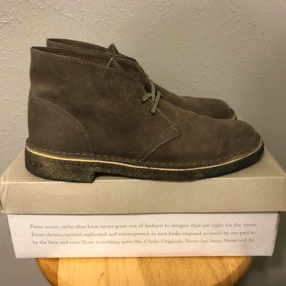 taupe desert boot